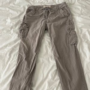 Grey cargo pants